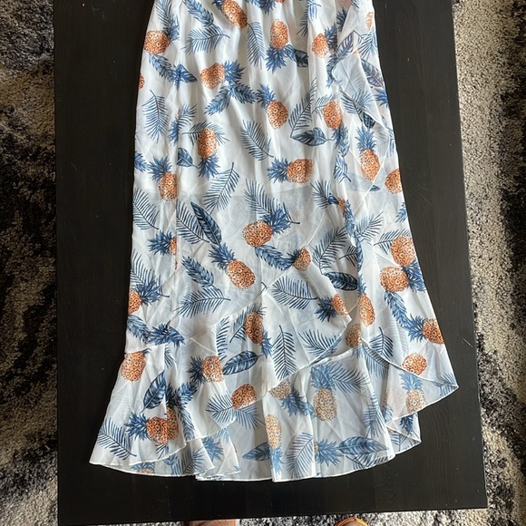 NWT Live Life on the Beach CUPSHE Comfy Vacation Pineapple Skirt - Picture 3 of 10